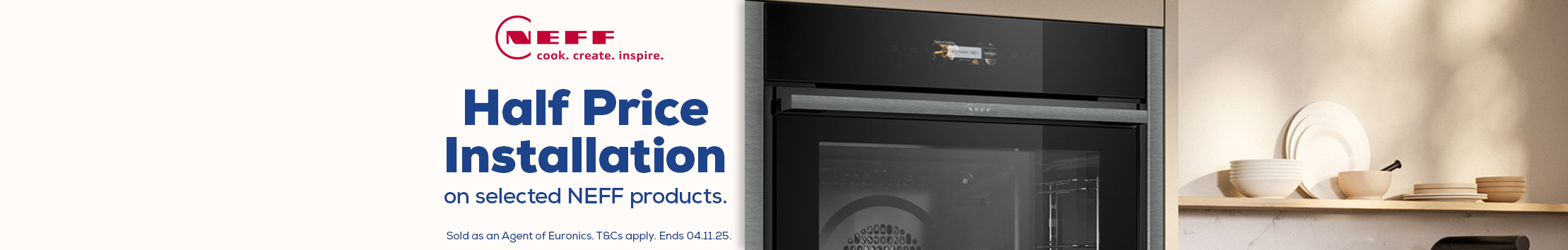 Neff Half Price Install