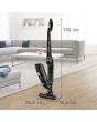 Bosch BCHF220GB Serie 2 2-in-1 Cordless Vacuum Cleaner - 44 Minutes Run Time - Jet Black