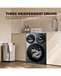 Haier HW12BD14697CU1UK 10kg Washer Dryer Graphite