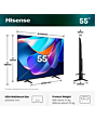 Hisense 55A6STUK 55inch 4K Ultra HD AI Smart TV Black