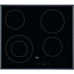 AEG HK624010FB 60cm Ceramic Hob - Black
