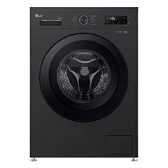 LG W4X1095NNK 9kg/5kg 1400 Spin Washer Dryer Gloss Black