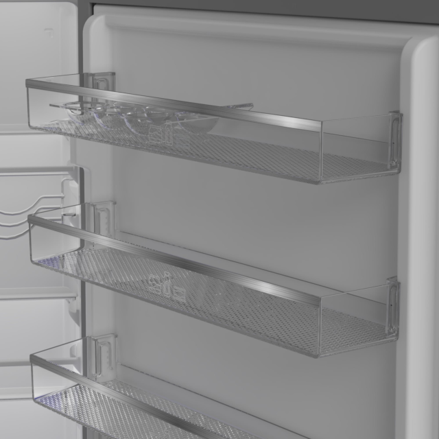 Blomberg KNE4554EVI 54cm Integrated 70/30 Frost Free Fridge Freezer - White
