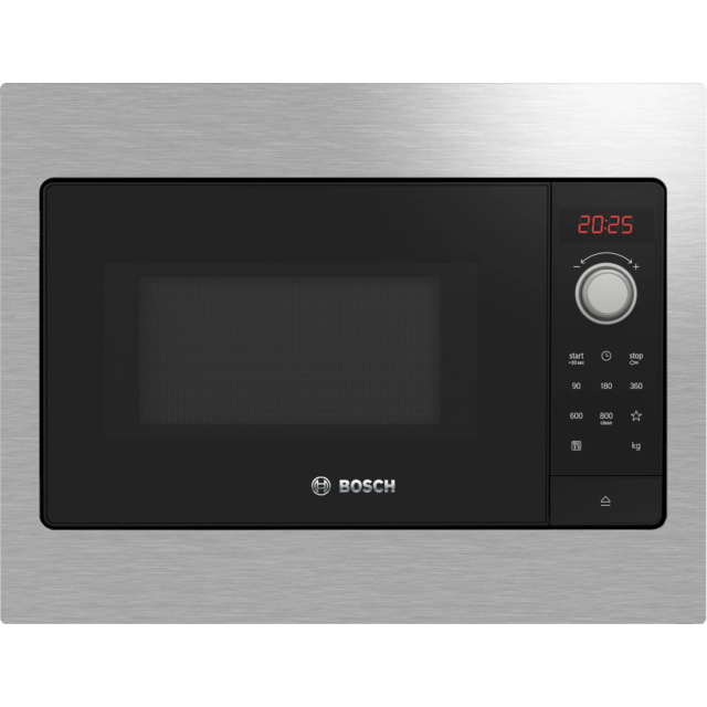 Bosch BFL523MS3B 20 Litres Built In Microwave Oven - Stainless Steel