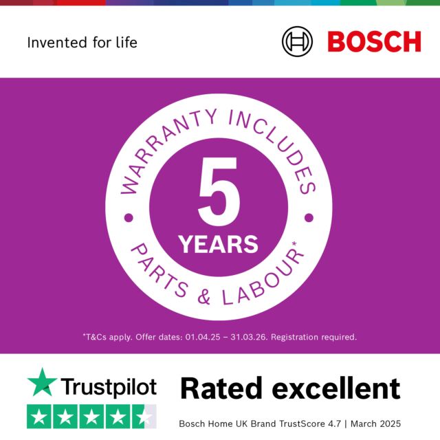 Bosch KIR81VFE0G 54.1cm Integrated Tall Larder Fridge