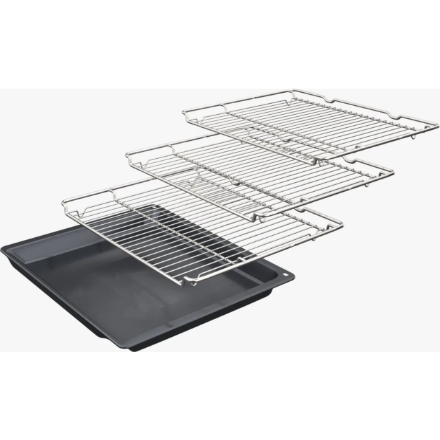 Bosch MBA578BS7B Electric Double Pyrolytic Oven Stainless