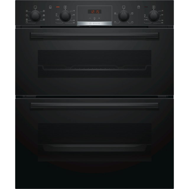 Bosch NBS533BB0B Series 4 Built-Under Double Electric Oven
