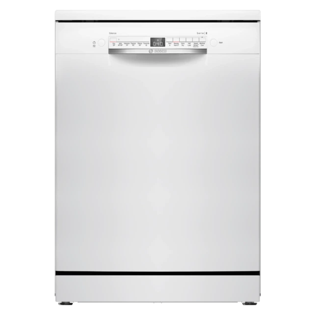Bosch SMS2HVW06G Series 2 Dishwasher - White - 14 Place Settings