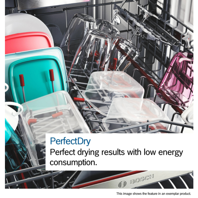 Bosch SMS6TCI02G WiFi Dishwasher Brushed Steel 14 Sets