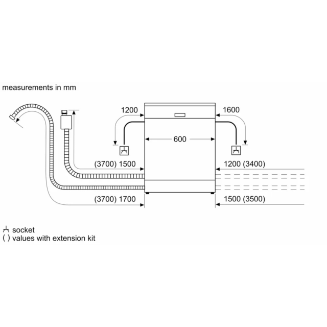 Bosch SMV4ECX23G Fully Integrated WiFi Dishwasher