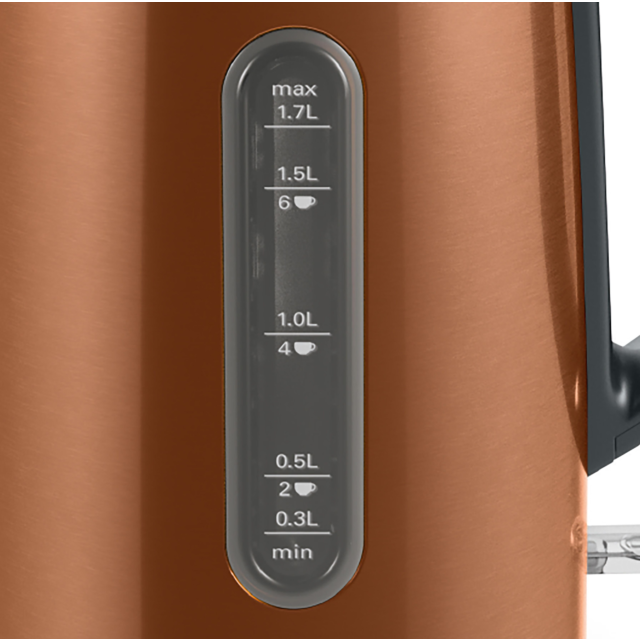 Bosch TWK4P439GB 1.7L Traditional Kettle - Copper