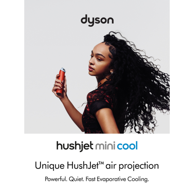 Dyson PF01-SKY HushJet Mini Cool Fan 6-Speed 6hrs