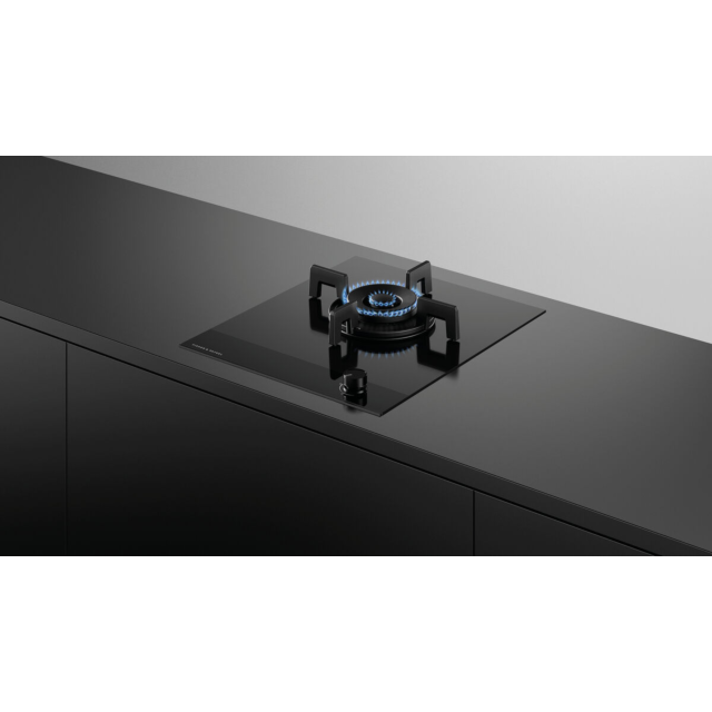Fisher & Paykel 60cm Gas Hob - Black Glass
