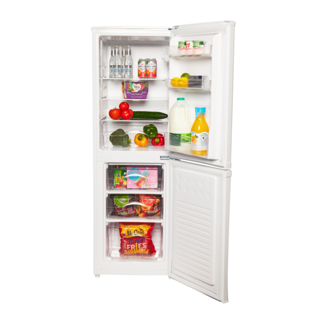 Haden HK144W 48cm 50/50 Low Frost Fridge Freezer - White