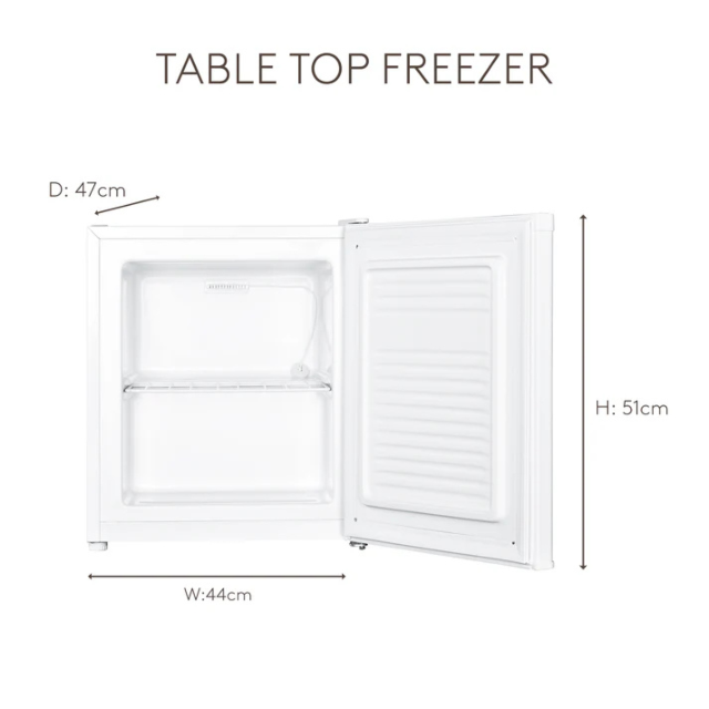 Haden HZ59WE Haden Table Top Freezer