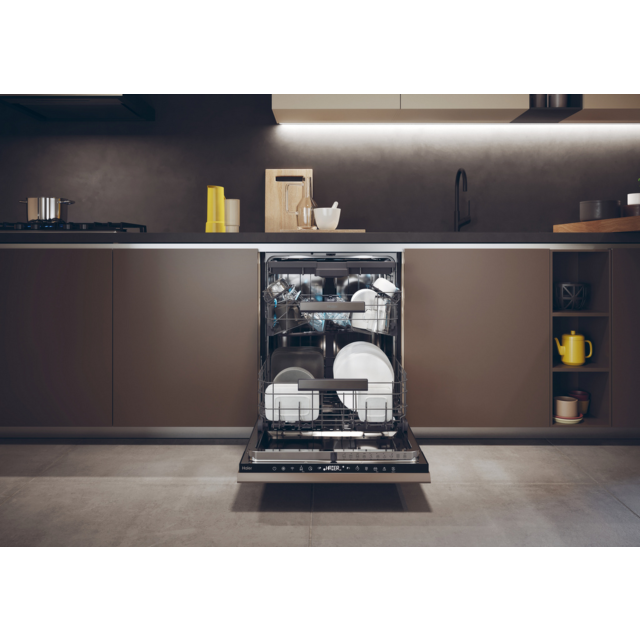 Haier XI 6C4S3FSB-80 Integrated Dishwasher 16 Place Settings