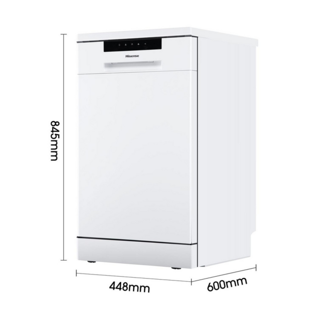 Hisense HS523E15WUK Slimline Dishwasher 10 Place Settings