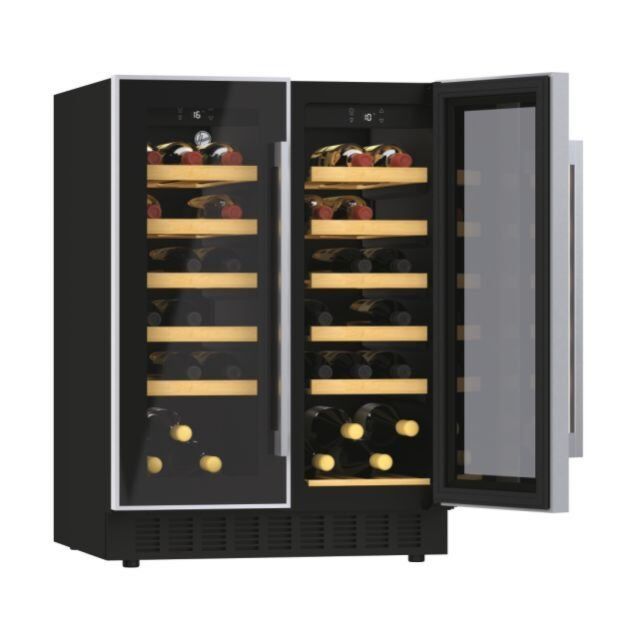 Hoover HWCB 60D UK/N HWCB60DUK/N 59.5cm Built In Wine Cooler - Black