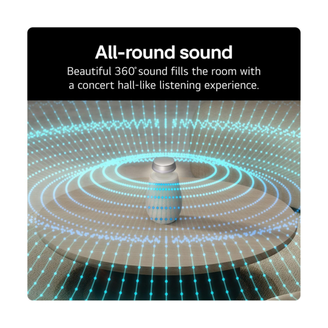 LG XO2TBE.CEUSLLK Xboom 360 Bluetooth Speaker Beige