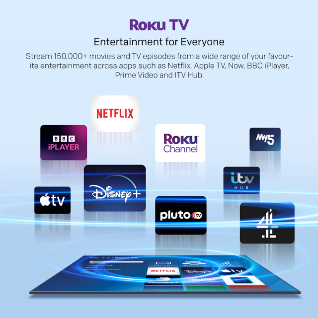 Enjoy Streaming on the Metz 40inch 2K DLED Roku Smart TV - Sleek, Fast & Feature Packed