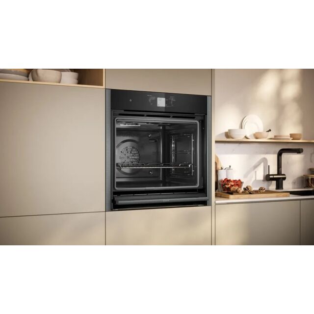 NEFF B64CT73G0B 59.6cm Built In Electric Single Oven - Graphite Grey