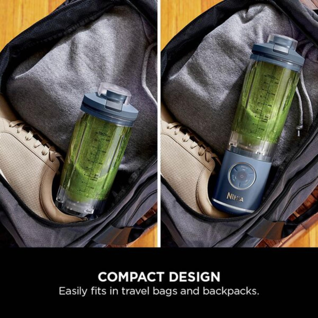 Ninja BC251UKNV Compact Portable Rechargeable Blender - Navy