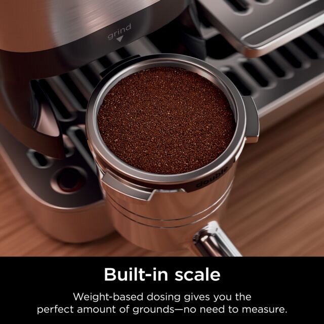Ninja ES701UK Luxe Café Pro Series Espresso Machine - Black/Stainless Steel