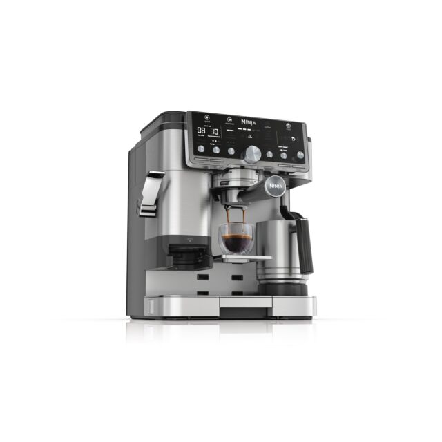 Ninja ES701UK Luxe Café Pro Series Espresso Machine - Black/Stainless Steel