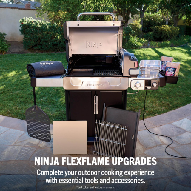 Ninja PG301UK FlexFlame Gas BBQ & Outdoor Cooking System
