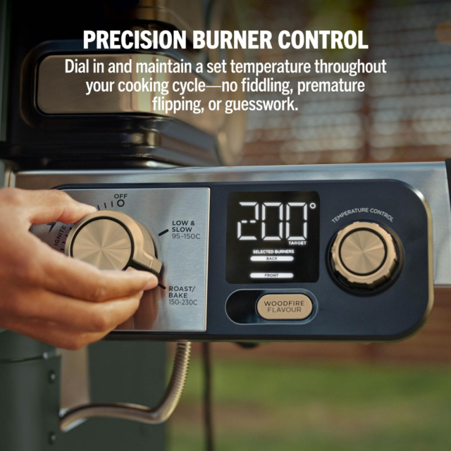 Ninja PG301UK FlexFlame Gas BBQ & Outdoor Cooking System
