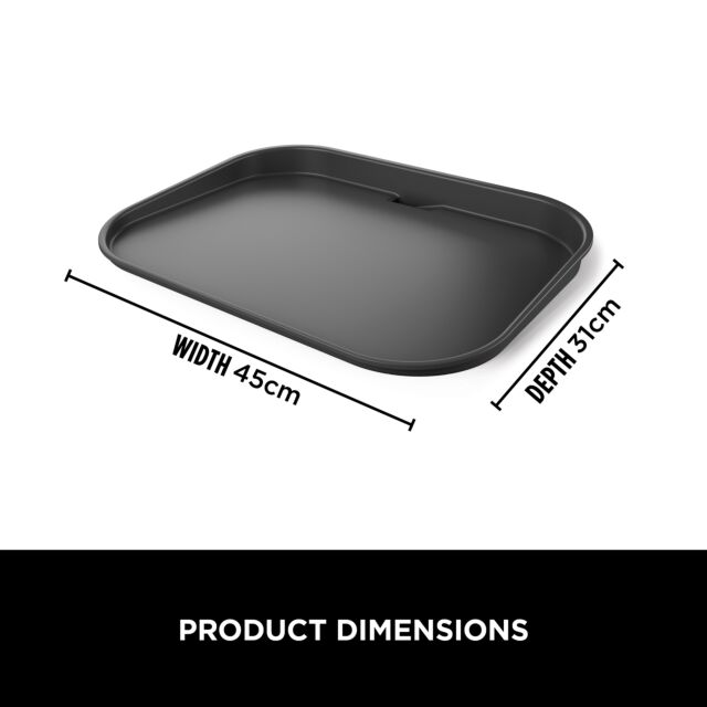 Ninja XSKOGXLFPLTEU Woodfire XL Flat Plate - Black