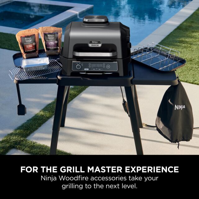 Ninja XSKOGXLFPLTEU Woodfire XL Flat Plate - Black