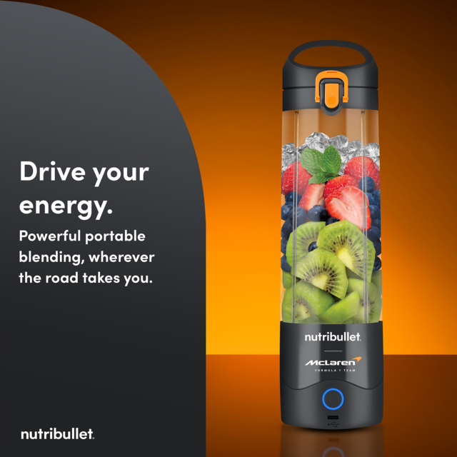 Nutribullet 02777 McLaren F1 Portable Blender Grey