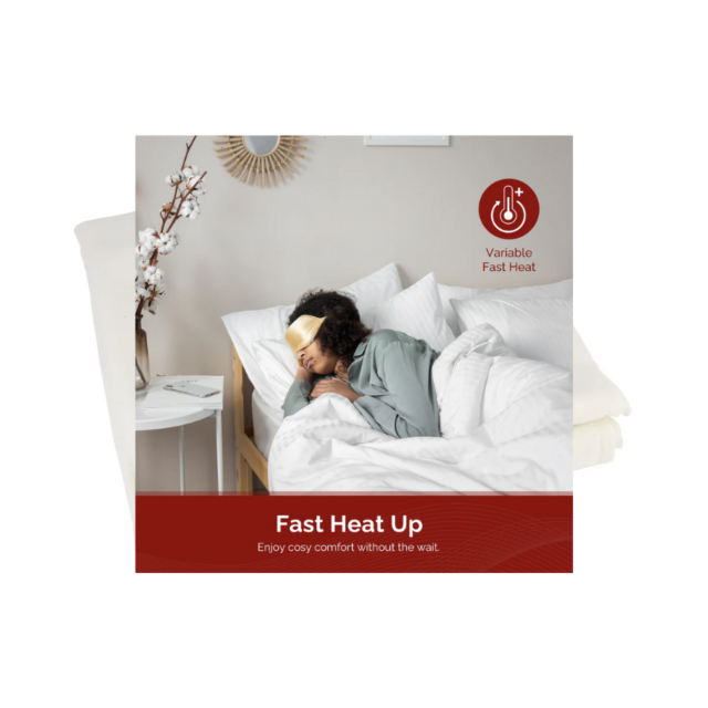 Rediffusion RED135120W Rediffusion Double Electric Underblanket