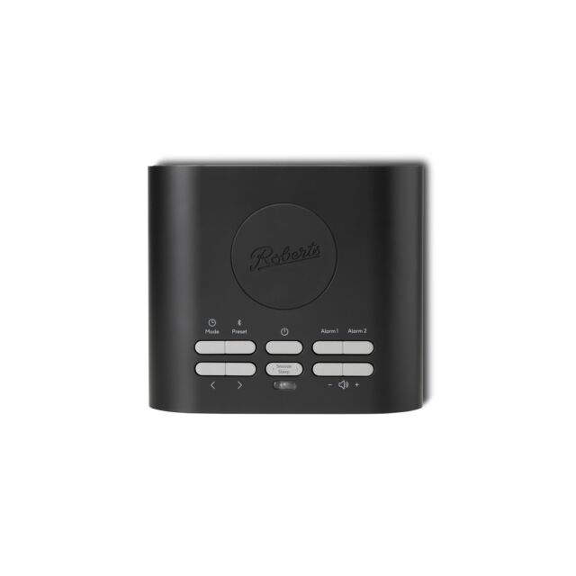 Roberts Radio ORT-CHARGEDBK  CHARGEDBK Wireless Clock Radio - Black