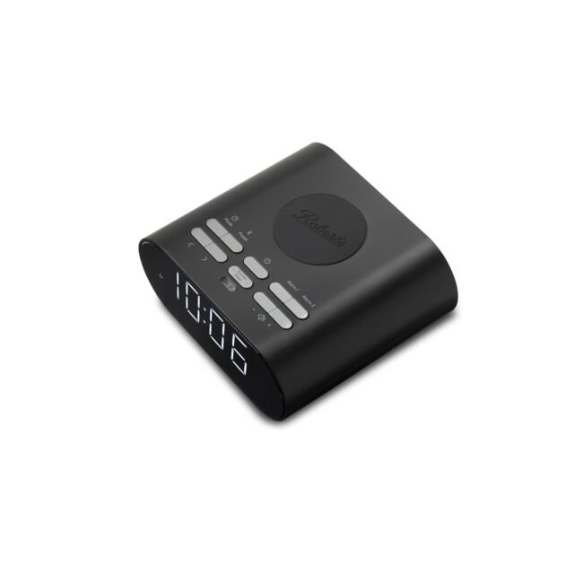 Roberts Radio ORTUSCHARGEBK Wireless Alarm Clock - Black
