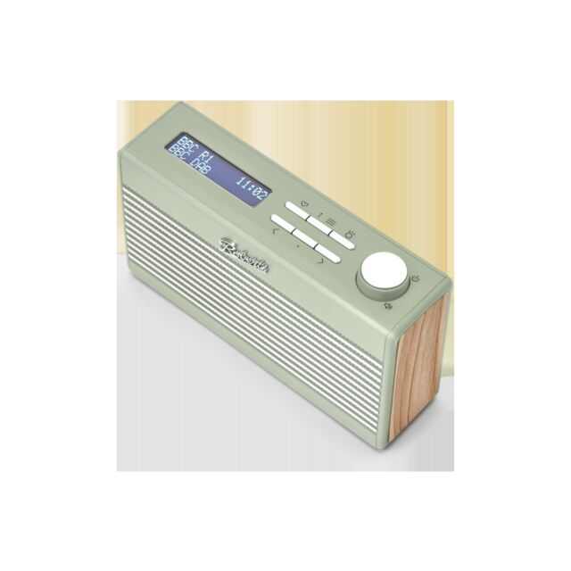 Roberts Radio RAMBLERBTMLG Wireless Mini Stereo - Leaf Green