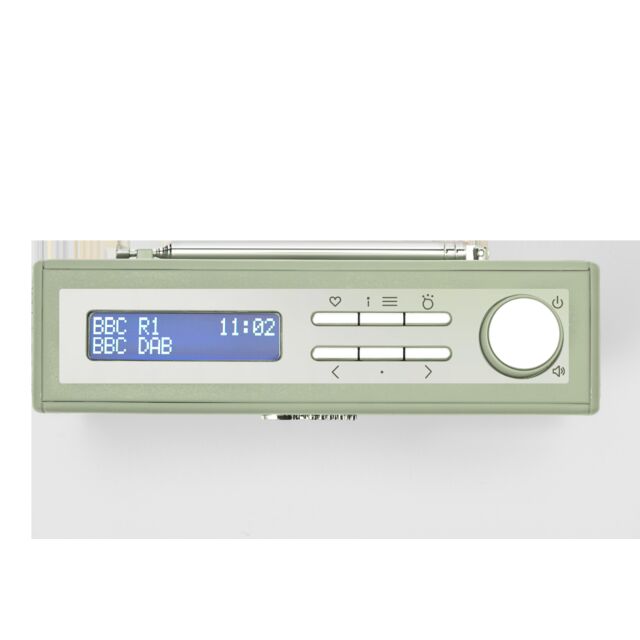 Roberts Radio RAMBLERBTMLG Wireless Mini Stereo - Leaf Green