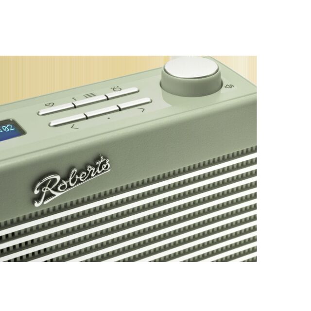 Roberts Radio RAMBLERBTMLG Wireless Mini Stereo - Leaf Green