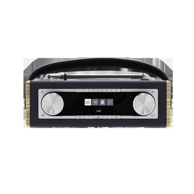 Roberts Radio Rambler Classic DAB/DAB+/FM RDS Radio with Bluetooth - Navy Blue