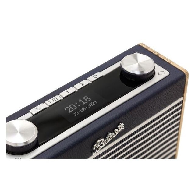 Roberts Radio Rambler Uno DAB/DAB+/FM RDS Radio with Bluetooth - Navy Blue