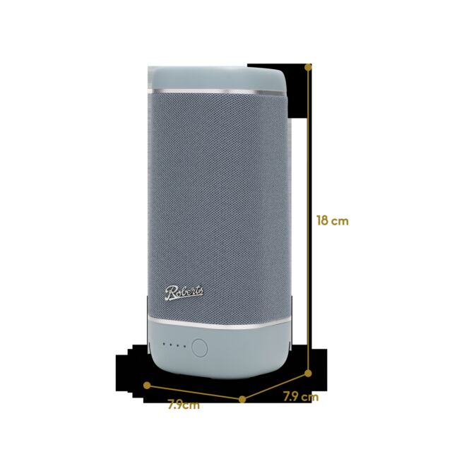 Roberts Radio REUNIONDE Portable BT Speaker - Duck Egg