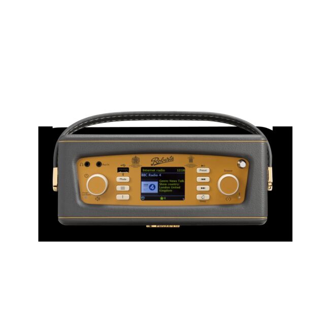 Roberts Radio REV-ISTREAMLCG DAB+/FM/Internet Radio - Charcoal Grey