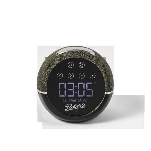 Roberts Radio ZENPLUSBK Alarm Clock Radio - Black