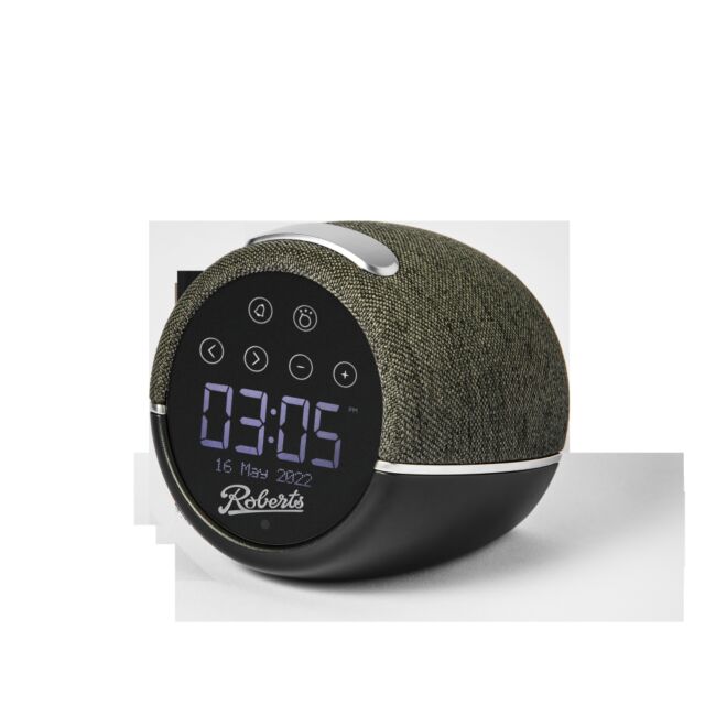 Roberts Radio ZENPLUSBK Alarm Clock Radio - Black