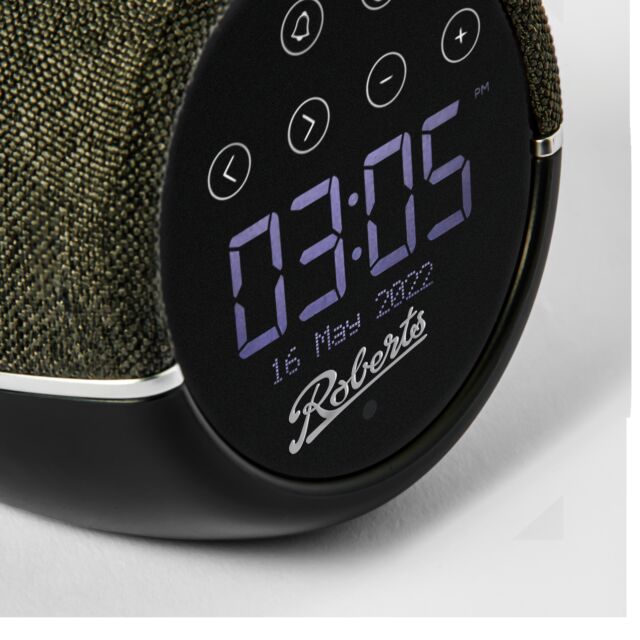 Roberts Radio ZENPLUSBK Alarm Clock Radio - Black