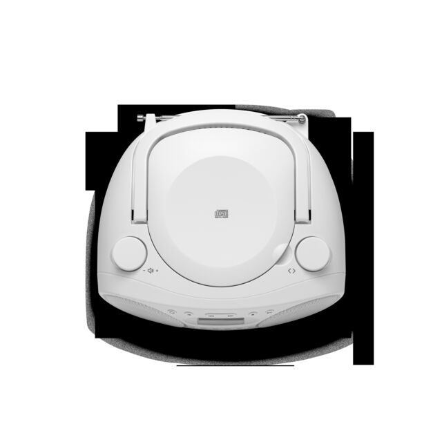 Roberts Radio ZOOMBOXFMW CD Player - White