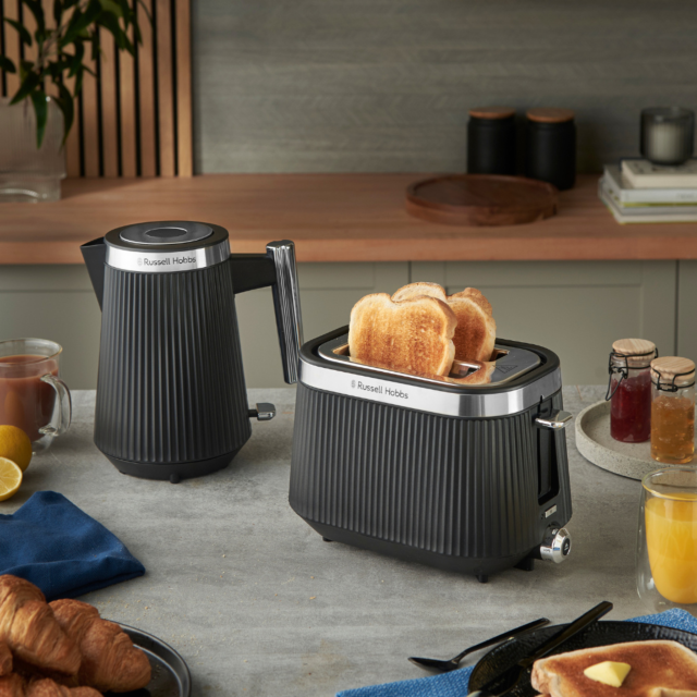 Russell Hobbs 26760 Russell Hobbs Bronte 2 Slice Black Toaster