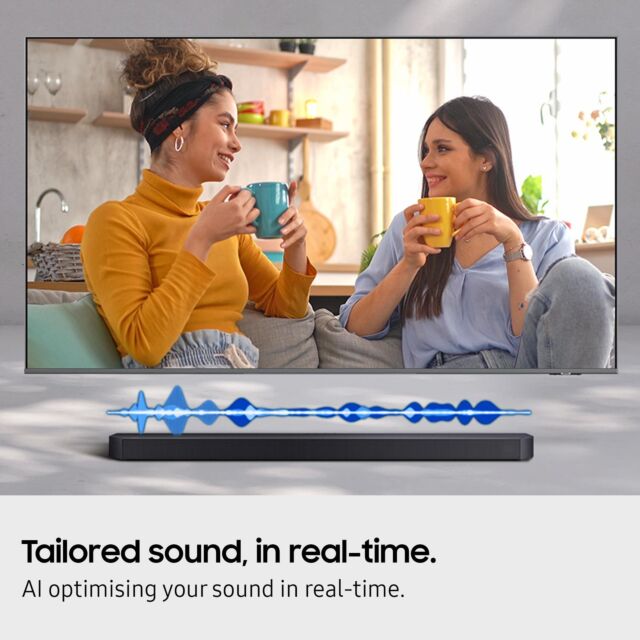 Samsung HW-Q600F/XU 3.1.2ch Q-Series Soundbar with Subwoofer - Titan Black