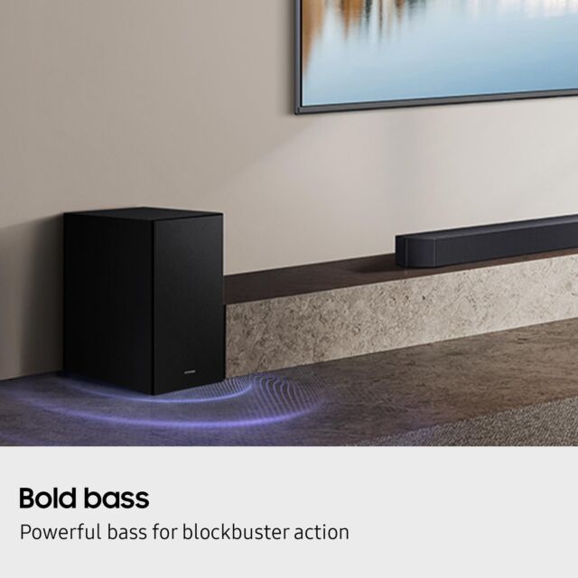 Samsung HW-Q600F/XU 3.1.2ch Q-Series Soundbar with Subwoofer - Titan Black
